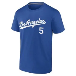 MLB Los Angeles Dodgers Men's Freddie Freeman 5 T-Shirt - XL