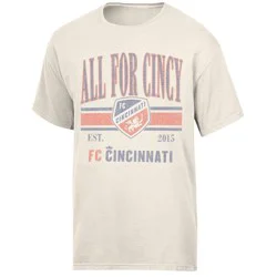 MLS FC Cincinnati Women's Parchment Fashion T-Shirt - M
