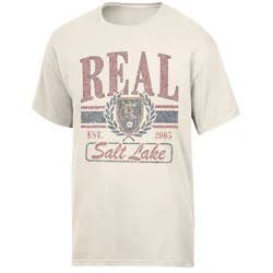 MLS Real Salt Lake Women's Parchment Fashion T-Shirt - L