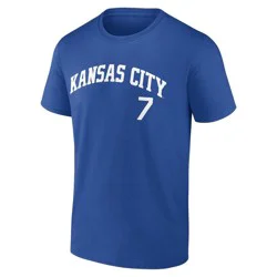 MLB Kansas City Royals Men's Bobby Witt Jr 7 T-Shirt - XXL