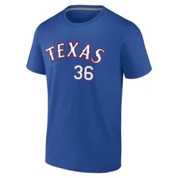 MLB Texas Rangers Men's Wyatt Langford 36 T-Shirt - XXL