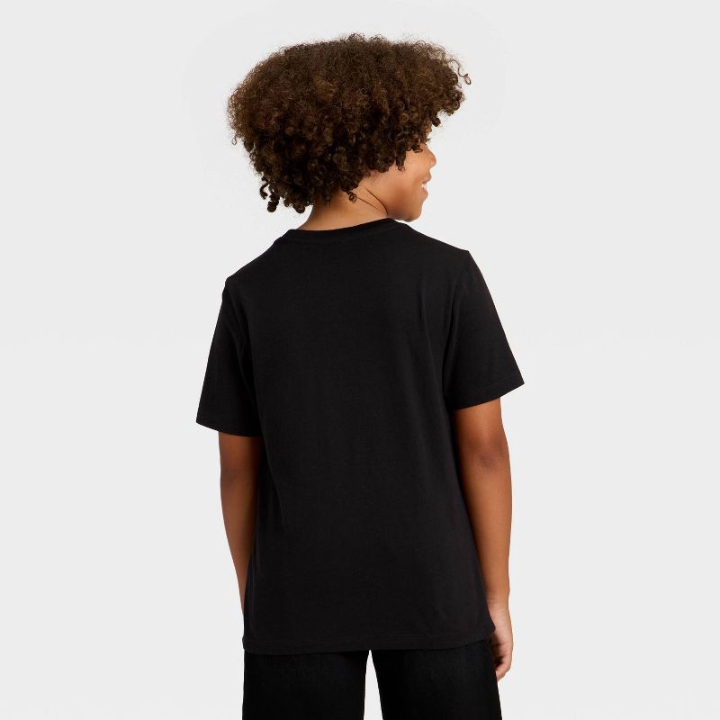 slide 3 of 4, Boys' Minecraft Piglin Short Sleeve Graphic T-Shirt - Black L, 1 ct