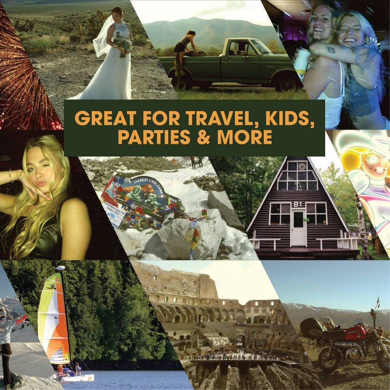 slide 10 of 15, Camp Snap Screen-Free Digital Camera - Green, 1 ct