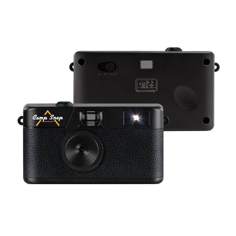slide 2 of 15, Camp Snap Screen-Free Digital Camera - Black, 1 ct