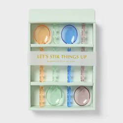 4pk Acrylic Stir Spoon - Spritz™