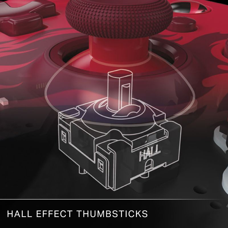 slide 3 of 11, PowerA Advantage Wired Controller for Xbox Series X|S - Red Flame, 1 ct