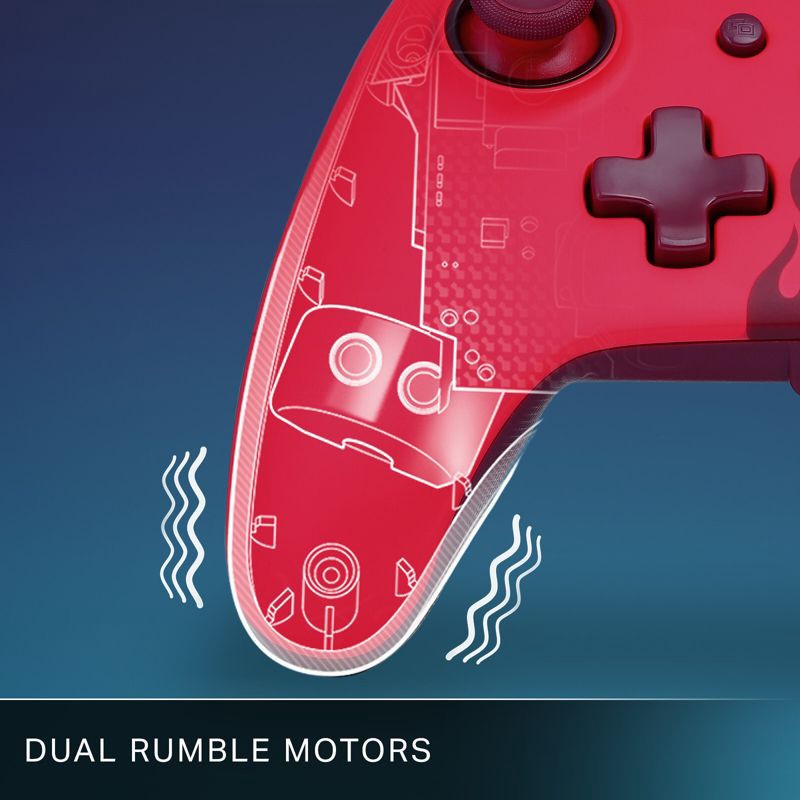 slide 6 of 11, PowerA Advantage Wired Controller for Xbox Series X|S - Red Flame, 1 ct