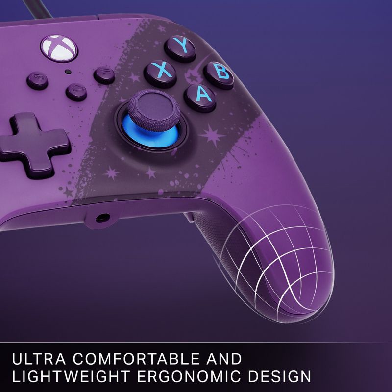 slide 7 of 12, PowerA Advantage Wired Controller for Xbox Series X|S - Celestial Purple, 1 ct