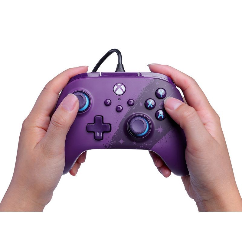 slide 10 of 12, PowerA Advantage Wired Controller for Xbox Series X|S - Celestial Purple, 1 ct