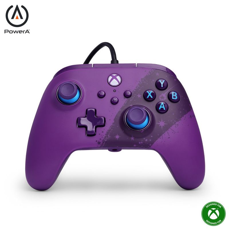 slide 1 of 12, PowerA Advantage Wired Controller for Xbox Series X|S - Celestial Purple, 1 ct