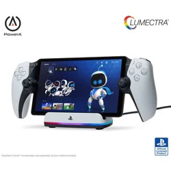 PowerA Charging Station for PlayStation Portal Remote Player with Lumectra