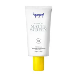 Supergoop! Mineral Mattescreen Sunscreen Non-Comedogenic Mattifying Tinted Primer - Sunrise - SPF 40 - 1.5 fl oz