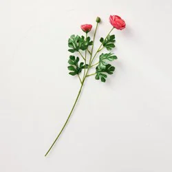 Hearth & Hand with Magnolia Coral Ranunculus Artificial Stem - Hearth & Hand™ with Magnolia