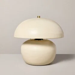 Hearth & Hand with Magnolia Mushroom Table Lamp Sour Cream - Hearth & Hand™ with Magnolia