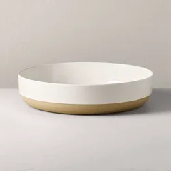 Hearth & Hand with Magnolia 158 fl oz Melamine Serve Bowl Sour Cream - Hearth & Hand™ with Magnolia