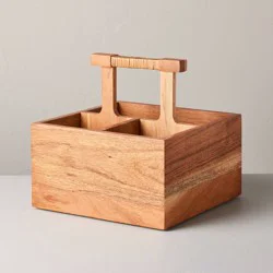 Hearth & Hand with Magnolia Wooden Utensil Caddy - Hearth & Hand™ with Magnolia