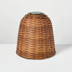 Hearth & Hand with Magnolia Woven Solar Lantern Small - Hearth & Hand™ with Magnolia