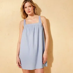 Andie Swim Women's Samba Mini Dress Cover Up - Lavender Lustre M