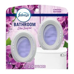 Febreze Bathroom Air Freshener Lilac Sunrise - 2ct