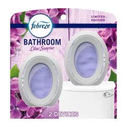 Febreze Bathroom Air Freshener Lilac Sunrise - 2ct
