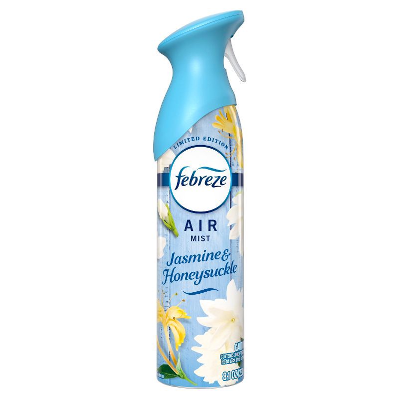 slide 2 of 13, Febreze Odor-Fighting Air Freshener Jasmine & Honeysuckle, 1 ct