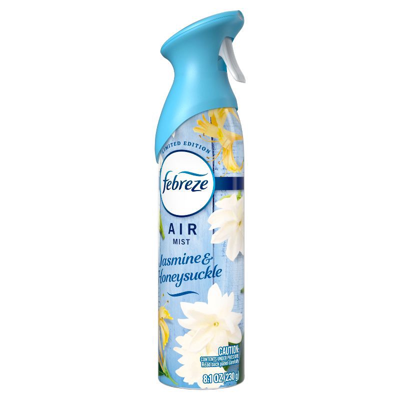slide 12 of 13, Febreze Odor-Fighting Air Freshener Jasmine & Honeysuckle, 1 ct