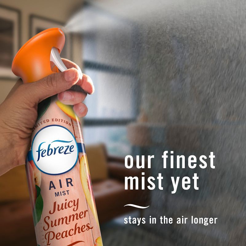 slide 7 of 13, Febreze Odor-Fighting Air Freshener Juicy Summer Peaches, 1 ct
