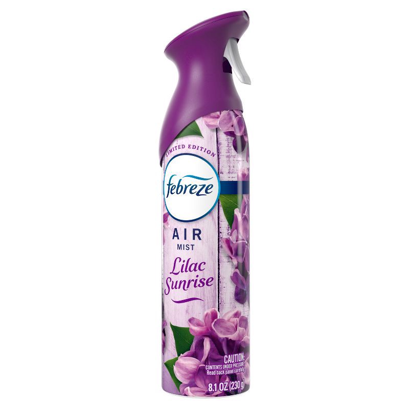 slide 12 of 13, Febreze Odor-Fighting Air Freshener Lilac Sunrise, 1 ct