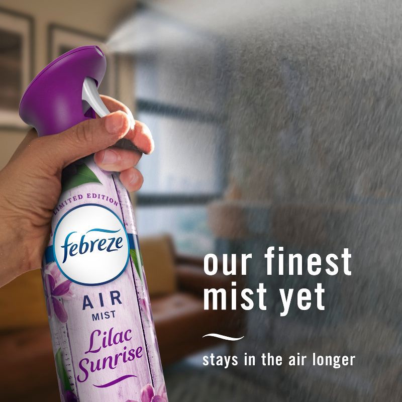 slide 7 of 13, Febreze Odor-Fighting Air Freshener Lilac Sunrise, 1 ct