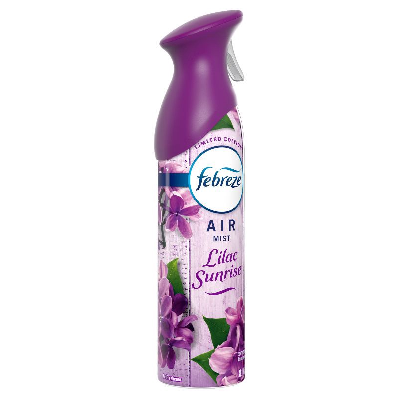 slide 11 of 13, Febreze Odor-Fighting Air Freshener Lilac Sunrise, 1 ct