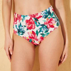 Andie Swim Women's Santo High-Rise Bottom - Copacabana Floral XL