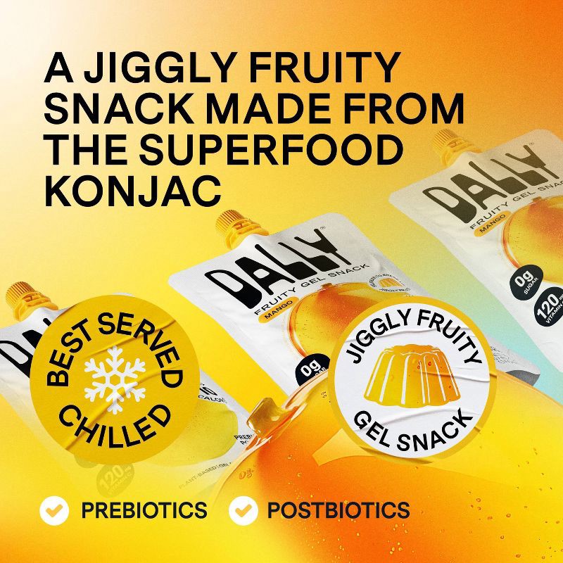 slide 2 of 6, Dally Mango Gel Snack - 5.07 fl oz, 5.07 fl oz