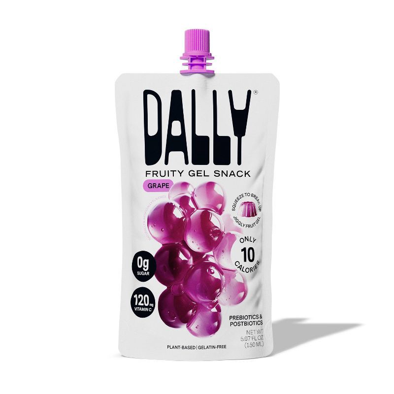 slide 1 of 6, Dally Grape Gel Snack - 5.07 fl oz, 5.07 fl oz