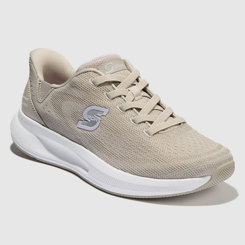 slide 1 of 4, S Sport By Skechers Women's Tairyn Step In Sneakers - Taupe 9, 1 ct