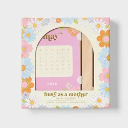 Mother's Day 2026-2027 Desktop Calendar 6.42"x6.3" - Spritz™