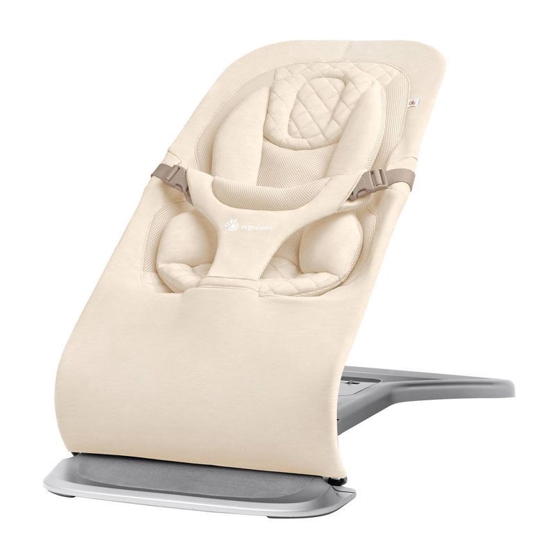slide 1 of 11, Ergobaby Evolve 3 in 1 Baby Bouncer in Cozy Knit - Cream, 1 ct