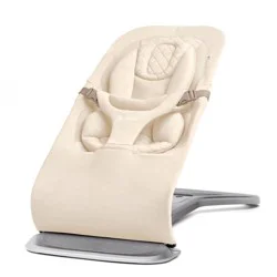 Ergobaby Evolve 3 in 1 Baby Bouncer in Cozy Knit - Cream