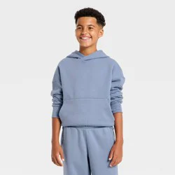 Boys' Fleece Hoodie Sweatshirt - art class™ Blue XL