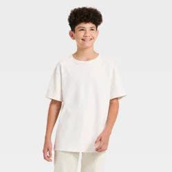 Boys' Oversized Heavyweight T-Shirt - art class™ White S