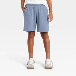Boys' Fleece Shorts - art class™ Blue M