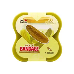 BioSwiss Pickle Shaped Bandages - 50ct