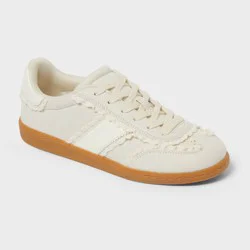 Women's Spencer Sneakers with Memory Foam Insole - Universal Thread™ Cream 7.5