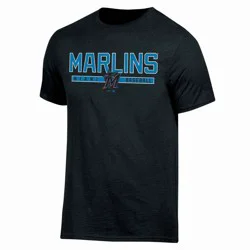 MLB Miami Marlins Men's Biblend T-Shirt - M