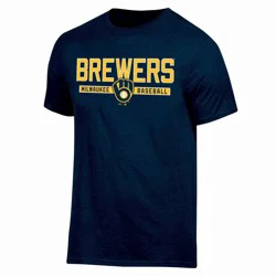 MLB Milwaukee Brewers Men's Biblend T-Shirt - XXL
