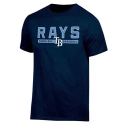 MLB Tampa Bay Rays Men's Biblend T-Shirt - L