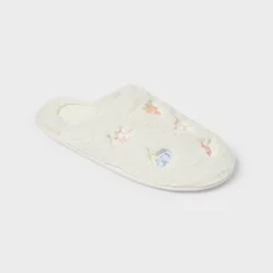 Women's Emily Scuff Slippers - Auden™ Ivory L
