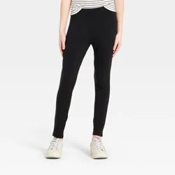 Girls' Super Soft Leggings - art class™ Black M