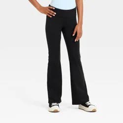 Girls' Super Soft Flare Leggings - art class™ Black S