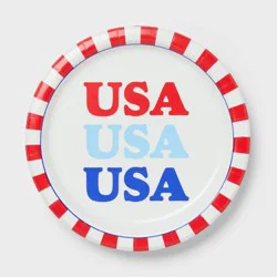 20ct 4th of July USA Dinner Paper Plates - Spritz™
