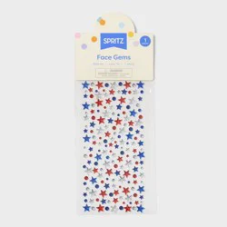 4th of July USA Americana Adhesive Face and Hair Gem Pack - Spritz™